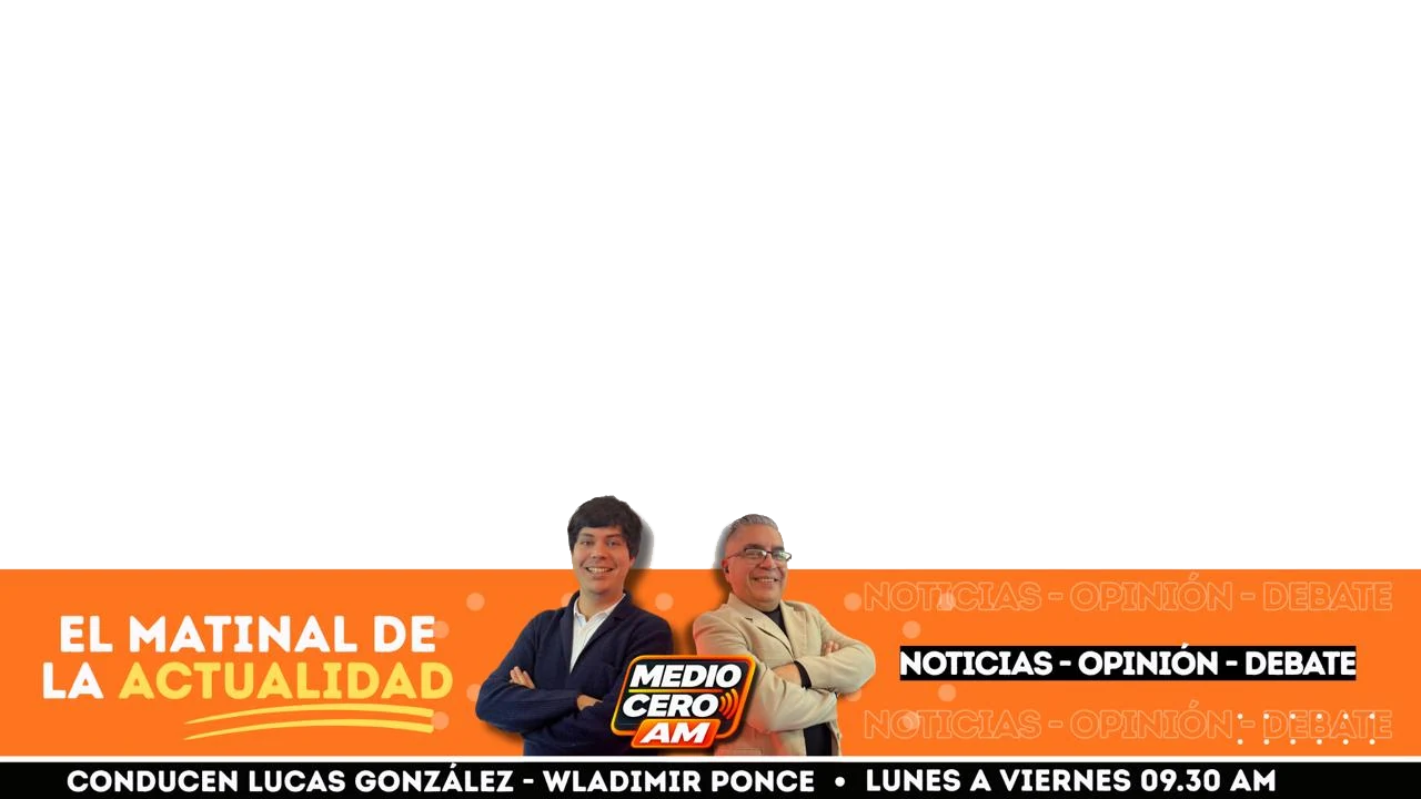 El Matinal de la Actualidad &mdash; Noticias, opini&oacute;n y debate. Conducen Lucas Gonz&aacute;lez y Wladimir Ponce. Lunes a viernes, 09:30 hrs.